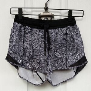 LULULEMON Paisley Print Shorts SZ 4